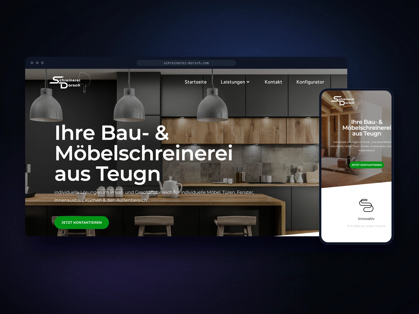 Schreinerei Dorsch — Web & Brand